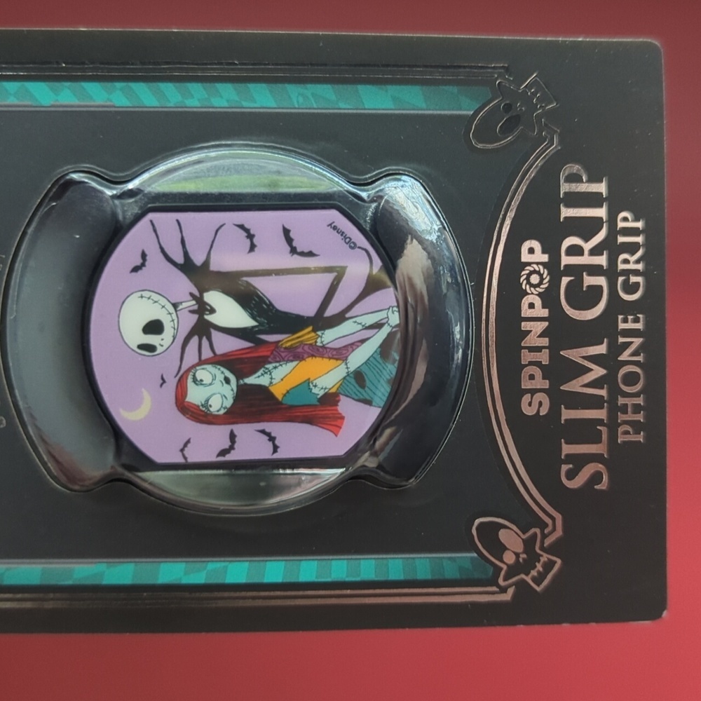 DISNEY©️ The Nightmare Before Christmas Super Slim Pop-Up Phone Grip - Picture 3 of 5